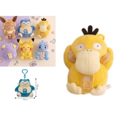pokemon headset keyring 毛公仔 可達鴨